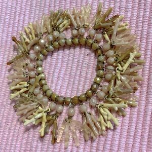 Vintage beach style bead bracelet